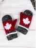 Canada Themed Mittens